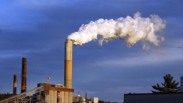 coal-fired plant is Merrimack Station in Bow, N.H.  (Jim Cole / Associated Press)