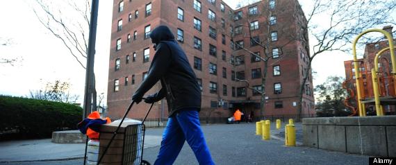 Public housing in Brooklyn faces difficulties after Hurricane Sandy.
